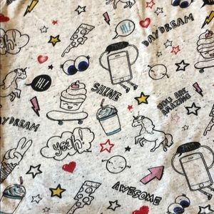 Justice 3/4 Sleev Comic Shirt